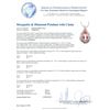 Image 3 : 14KT Rose Gold GIA Certified 49.49 ctw Morganite and Diamond Pendant With Chain