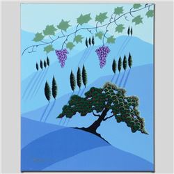 "Tuscany" Limited Edition Giclee on Canvas by Larissa Holt, Numbered and Signed.