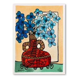 Ben Simhon, Hand Signed Limited Edition Serigraph on Paper with Letter of Authen