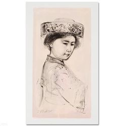 "Yasmin" Limited Edition Lithograph by Edna Hibel (1917-2014), Numbered and Hand