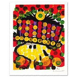 "Bird Of Paradise" Limited Edition Hand Pulled Original Lithograph by Renowned C