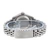 Image 5 : Rolex Ladies Stainless Steel Blue Diamond & Sapphire Oyster Perpetual Datejust W