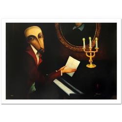 Sergey Smirnov (1953-2006), "Tchaikovsky" Limited Edition Mixed Media on Canvas