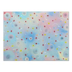 Tom Pergola, "Planet X" Original Acrylic Painting on Gallery Wrapped Canvas, Han