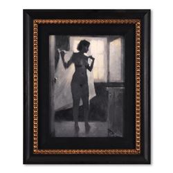 Vadim Zanginian, Framed Original Acrylic Painting on Board, Hand Signed with Let