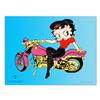 Image 1 : "Betty Boop on Motorcycle" is a Limited Edition Sericel by Fleischer Studios, In
