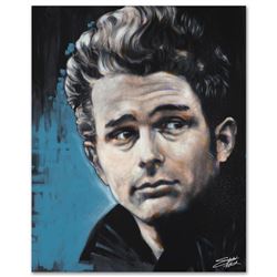 "James" Limited Edition Giclee on Canvas by Stephen Fishwick, Numbered and Signe
