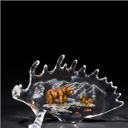 Kitty Cantrell, "Life Lessons" Limited Edition Mixed Media Lucite Sculpture with