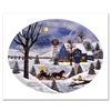 Image 1 : Jane Wooster Scott, "Night Owls" Hand Signed Limited Edition Lithograph with Let