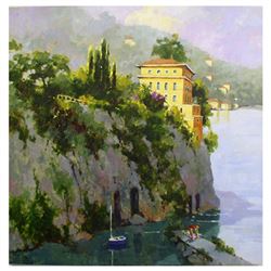 Marilyn Simandle, "Amalfi" Limited Edition on Canvas, Numbered and Hand Signed w