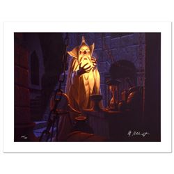 "Saruman And The Palantir" Limited Edition Giclee on Canvas by The Brothers Hild
