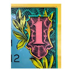 Steve Kaufman (1960-2010), "Top of a Dollar" Hand Signed and Numbered Limited Ed