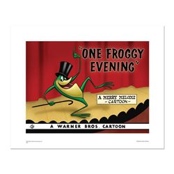 "One Froggy Evening" Numbered Limited Edition Giclee from Warner Bros. with Cert