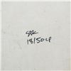 Image 2 : Steve Kaufman (1960-2010), "100 Dollar New Ben Bill (State 2)" Hand Signed and N