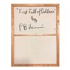 Image 2 : Paul Blaine Henrie (1932-1999), "Fist Full of Dollars" Hand Signed Original Pain