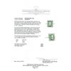 Image 5 : 3.58 ctw Tsavorite and Diamond Ring - 14KT White Gold
