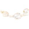 Image 2 : Baroque Coin Pearl Necklace - 18KT Yellow Gold