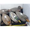 Image 2 : Lot of 6 mallard duck decoys made in Italy