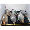 Image 1 : Lot of 6 mallard duck decoys made in USA