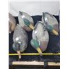 Image 4 : Lot of 6 mallard duck decoys made in USA