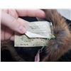Image 4 : Muskrat fur hat, size medium, made in Winnipeg