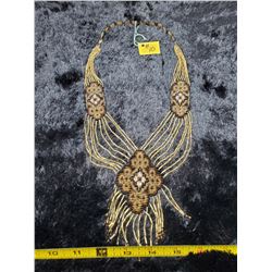 Regalia, beaded necklace