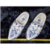 Image 2 : Blue and white Dutch wood clogs, made in Holland 21 cm