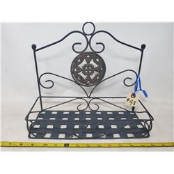 Metal “what-not” hanger