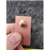 Image 2 : 14 KT gold tie pin with diamante accent