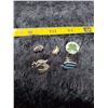 Image 1 : Lot of sterling tie or lapel pins (5)