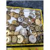 Image 3 : Tin of military/service buttons