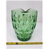 Image 2 : 101. Green depression glass pitcher, “Windsor”, Jeanette Glass, 1936-46