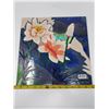 Image 1 : 157. Floral ceramic tile, by V. Frank, 12” x 12”