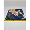 Image 2 : 157. Floral ceramic tile, by V. Frank, 12” x 12”