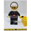 Image 3 : 158. Lego, yellow clock and Flashlight Man