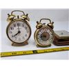 Image 2 : 164. Lot of alarm clocks, Germany/West Germany (3)