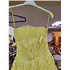 Image 5 : 181. Vintage yellow Prom dress and jacket, 1950’s