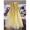 Image 6 : 181. Vintage yellow Prom dress and jacket, 1950’s