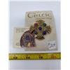 Image 1 : 204. Celtic Broach, Ireland on original card