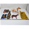 Image 1 : 213. Lot of horse related, Breyer and Imperial horses
