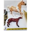 Image 4 : 213. Lot of horse related, Breyer and Imperial horses