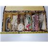 Image 2 : Vintage box of lace and trims