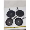 Image 2 : Cast iron frying pans (4)