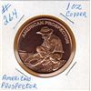 Image 1 : 1 OUNCE .999 COPPER - AMERICAN PROSPECTOR