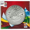 Image 1 : 2015 CANADIAN $20 SILVER COIN - .9999 PURE SILVER - FIFA - WOMEN'S WORLD CUP