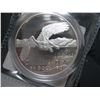 Image 2 : 2015 CANADIAN $50 SILVER COIN - .9999 PURE SILVER - SNOWY OWL