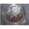 Image 2 : 2015 CANADIAN $50 SILVER COIN - .9999 PURE SILVER - HARE