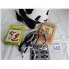 Image 2 : Telus Panda Bear, Vintage card games, bracelets and hair clips.