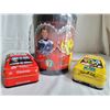 Image 4 : 711 Nascar 2002 52oz mug still in original packaging. Dodge and Looney tunes metal car tins.