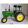 Image 1 : John Deere Die cast Ertl tractor with steerable wheels.